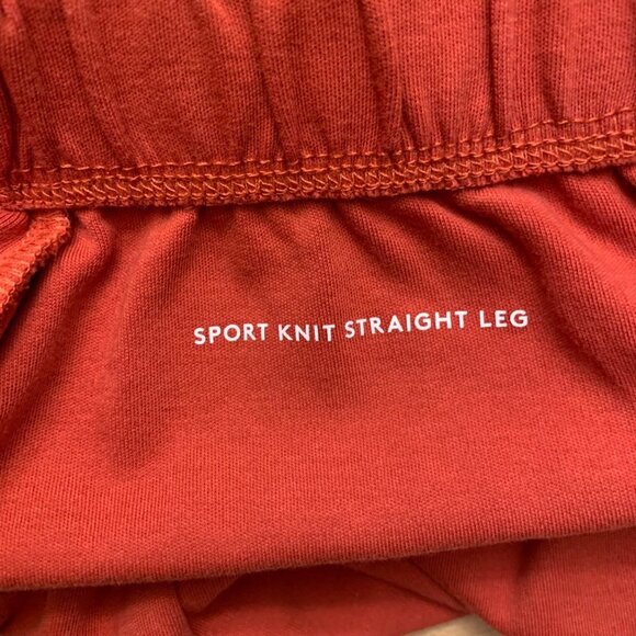 Lands' End Sport Knit Straight Leg Pant size XSmall orange - Picture 5 of 14